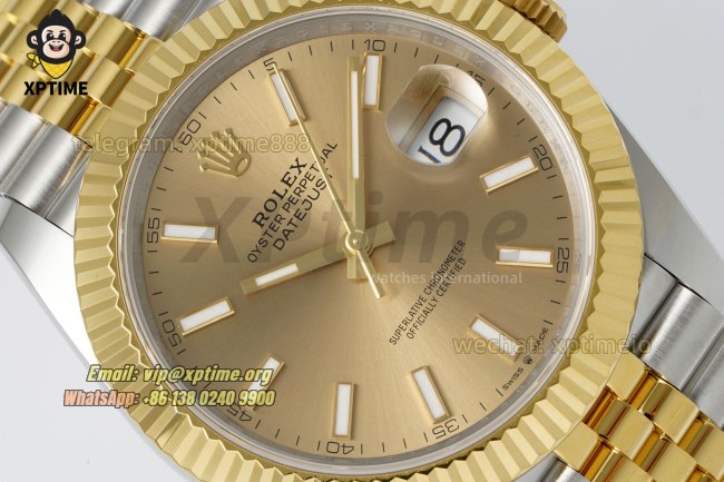 Datejust 126333 41mm ARF Champagne/Stick on Jub YG/SS Bracelet SH3235 Super Clone (Weighted) Datejust 126333 41mm ARF Champagne/Stick on Jub YG/SS Bracelet SH3235 Super Clone (Weighted)