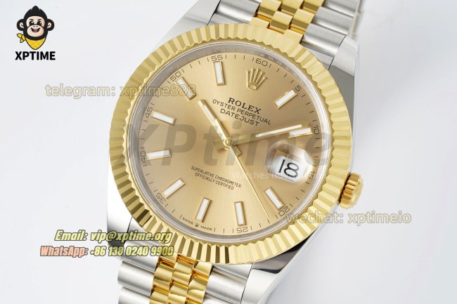 Datejust 126333 41mm ARF Champagne/Stick on Jub YG/SS Bracelet SH3235 Super Clone (Weighted) Datejust 126333 41mm ARF Champagne/Stick on Jub YG/SS Bracelet SH3235 Super Clone (Weighted)