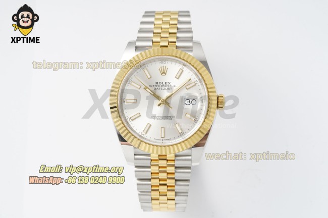 Datejust 126333 41mm ARF Silver/Stick on Jub YG/SS Bracelet SH3235 Super Clone (Weighted) Datejust 126333 41mm ARF Silver/Stick on Jub YG/SS Bracelet SH3235 Super Clone (Weighted)