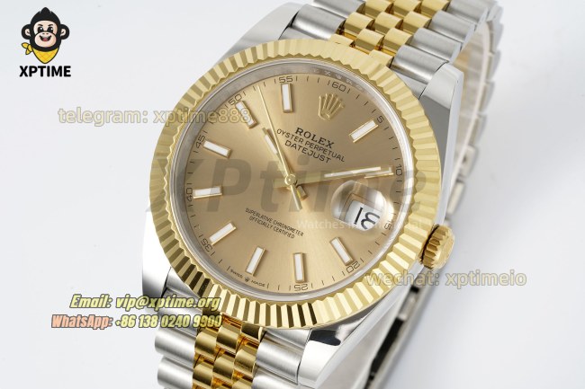 Datejust 126333 41mm ARF Champagne/Stick on Jub YG/SS Bracelet SH3235 Super Clone (Weighted) Datejust 126333 41mm ARF Champagne/Stick on Jub YG/SS Bracelet SH3235 Super Clone (Weighted)