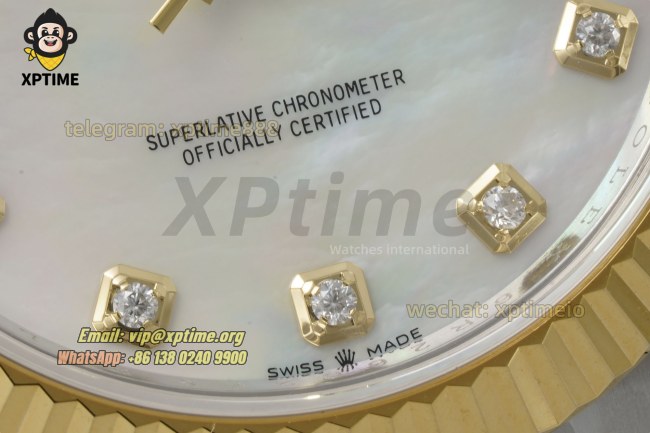 Datejust 126333 41mm ARF Mop/Diamond on Oys YG/SS Bracelet SH3235 Super Clone (Weighted) Datejust 126333 41mm ARF Mop/Diamond on Oys YG/SS Bracelet SH3235 Super Clone (Weighted)