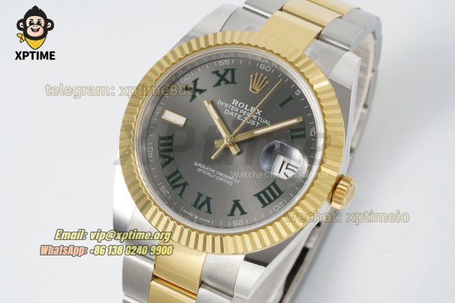Datejust 126333 41mm ARF Gray/Roman on Oys YG/SS Bracelet SH3235 Super Clone (Weighted) Datejust 126333 41mm ARF Gray/Roman on Oys YG/SS Bracelet SH3235 Super Clone (Weighted)