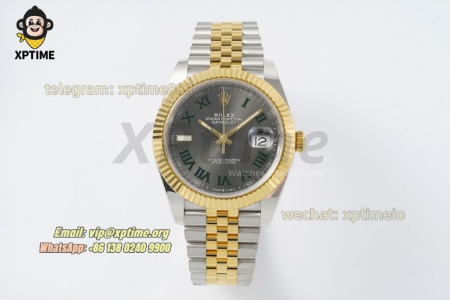 Datejust 126333 41mm ARF Gray/Roman on Jub YG/SS Bracelet SH3235 Super Clone (Weighted) Datejust 126333 41mm ARF Gray/Roman on Jub YG/SS Bracelet SH3235 Super Clone (Weighted)