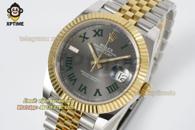 Datejust 126333 41mm ARF Gray/Roman on Jub YG/SS Bracelet SH3235 Super Clone (Weighted) Datejust 126333 41mm ARF Gray/Roman on Jub YG/SS Bracelet SH3235 Super Clone (Weighted)