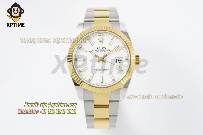 Datejust 126333 41mm ARF White/Stick on Oys YG/SS Bracelet SH3235 Super Clone (Weighted) Datejust 126333 41mm ARF White/Stick on Oys YG/SS Bracelet SH3235 Super Clone (Weighted)