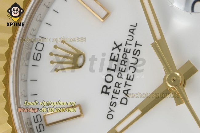 Datejust 126333 41mm ARF White/Stick on Jub YG/SS Bracelet SH3235 Super Clone (Weighted) Datejust 126333 41mm ARF White/Stick on Jub YG/SS Bracelet SH3235 Super Clone (Weighted)