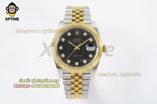 Datejust 126333 41mm ARF Black/Diamond on Jub YG/SS Bracelet SH3235 Super Clone (Weighted) Datejust 126333 41mm ARF Black/Diamond on Jub YG/SS Bracelet SH3235 Super Clone (Weighted)