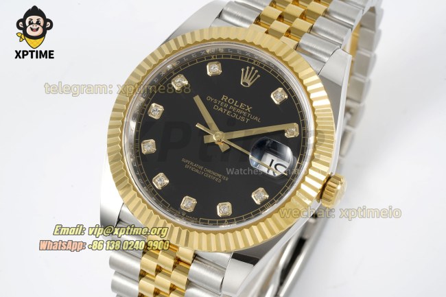 Datejust 126333 41mm ARF Black/Diamond on Jub YG/SS Bracelet SH3235 Super Clone (Weighted) Datejust 126333 41mm ARF Black/Diamond on Jub YG/SS Bracelet SH3235 Super Clone (Weighted)