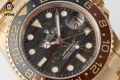 GMT Master II 126715 Rootbeer 40mm ARF Tiger Iron/Dot on Oys RG/RG Bracelet SH3285 GMT Master II 126715 Rootbeer 40mm ARF Tiger Iron/Dot on Oys RG/RG Bracelet SH3285