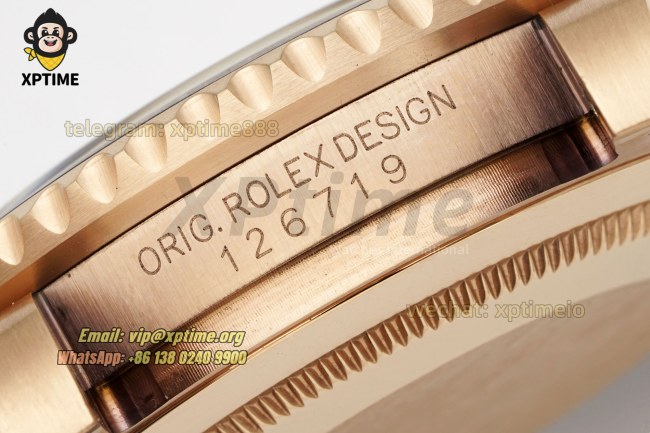 GMT Master II 126715 Rootbeer 40mm ARF Tiger Iron/Dot on Oys RG/RG Bracelet SH3285 GMT Master II 126715 Rootbeer 40mm ARF Tiger Iron/Dot on Oys RG/RG Bracelet SH3285