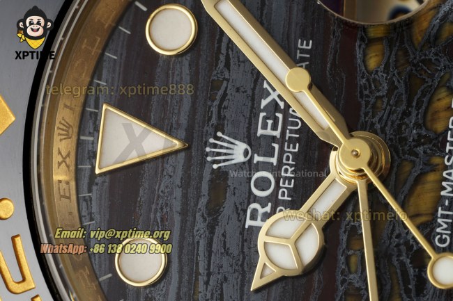 GMT Master II 126718 GRNR 40mm ARF Tiger Iron/Dot on Jub YG/YG Bracelet SH3285 GMT Master II 126718 GRNR 40mm ARF Tiger Iron/Dot on Jub YG/YG Bracelet SH3285