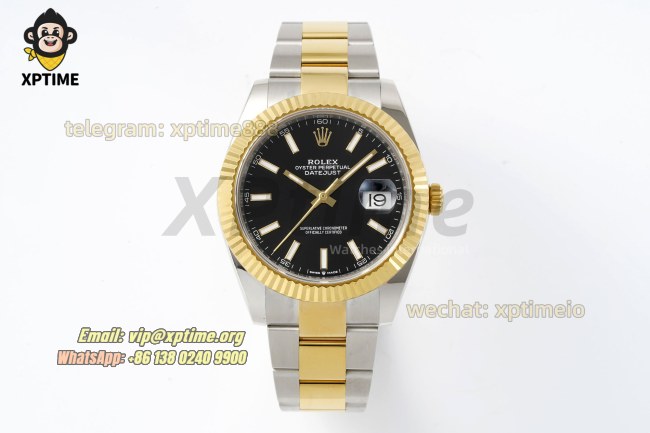 Datejust 126333 41mm ARF Black/Stick on Oys YG/SS Bracelet SH3235 Super Clone (Weighted) Datejust 126333 41mm ARF Black/Stick on Oys YG/SS Bracelet SH3235 Super Clone (Weighted)