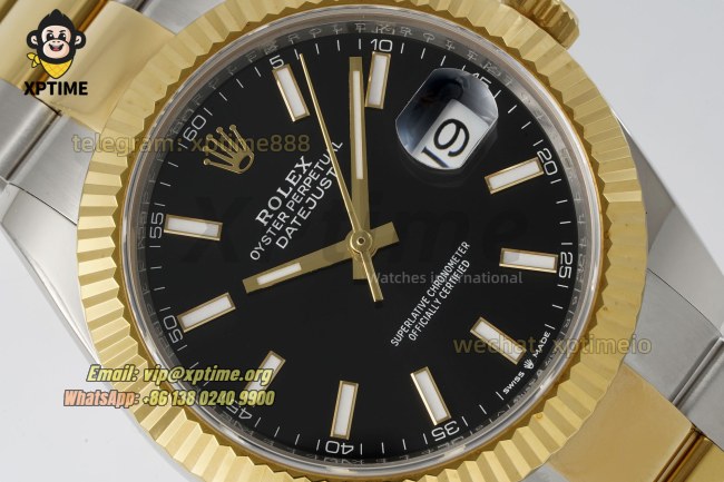 Datejust 126333 41mm ARF Black/Stick on Oys YG/SS Bracelet SH3235 Super Clone (Weighted) Datejust 126333 41mm ARF Black/Stick on Oys YG/SS Bracelet SH3235 Super Clone (Weighted)