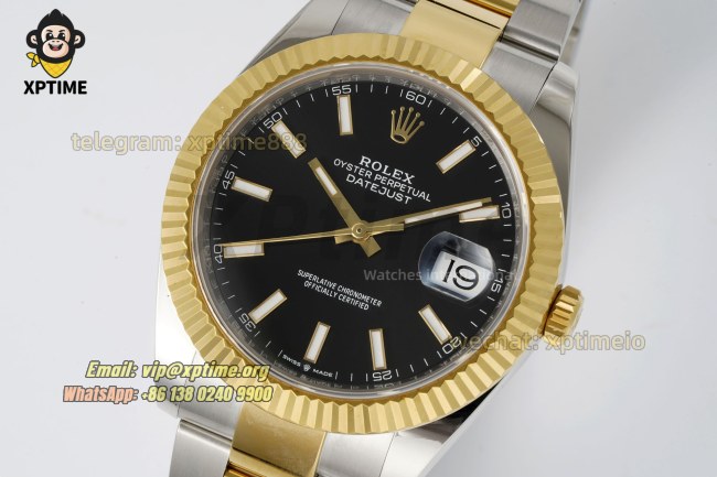 Datejust 126333 41mm ARF Black/Stick on Oys YG/SS Bracelet SH3235 Super Clone (Weighted) Datejust 126333 41mm ARF Black/Stick on Oys YG/SS Bracelet SH3235 Super Clone (Weighted)