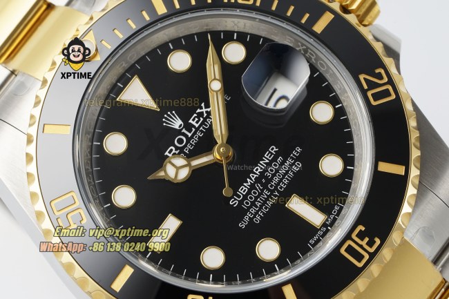 Submariner 116613LN 40mm ARF Black/Dot on YG/SS Bracelet VS3135 Submariner 116613LN 40mm ARF Black/Dot on YG/SS Bracelet VS3135