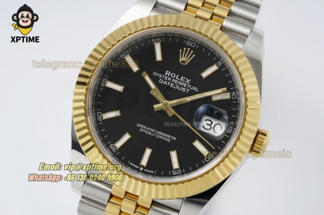 Datejust 126333 41mm ARF Black/Stick on Jub YG/SS Bracelet SH3235 Super Clone (Weighted) Datejust 126333 41mm ARF Black/Stick on Jub YG/SS Bracelet SH3235 Super Clone (Weighted)