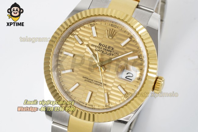Datejust 126333 41mm ARF Champagne Textured/Stick on Oys YG/SS Bracelet SH3235 Super Clone (Weighted) Datejust 126333 41mm ARF Champagne Textured/Stick on Oys YG/SS Bracelet SH3235 Super Clone (Weighted)