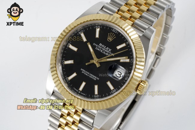 Datejust 126333 41mm ARF Black/Stick on Jub YG/SS Bracelet SH3235 Super Clone (Weighted) Datejust 126333 41mm ARF Black/Stick on Jub YG/SS Bracelet SH3235 Super Clone (Weighted)