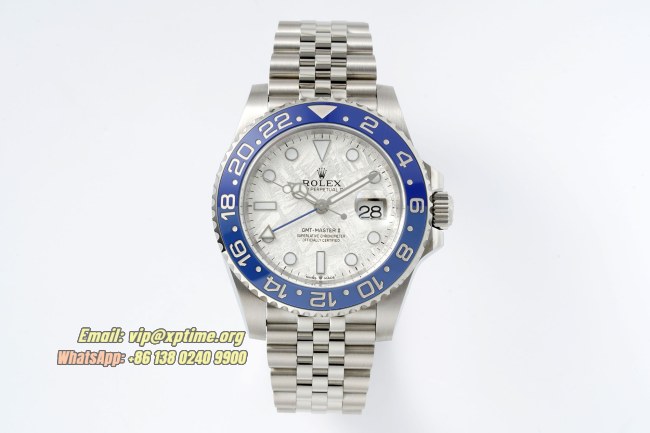 GMT Master II Blaken 40mm ARF Meteorite/Dot on Jub SS/SS Bracelet SH3285 Super Clone GMT Master II Blaken 40mm ARF Meteorite/Dot on Jub SS/SS Bracelet SH3285 Super Clone