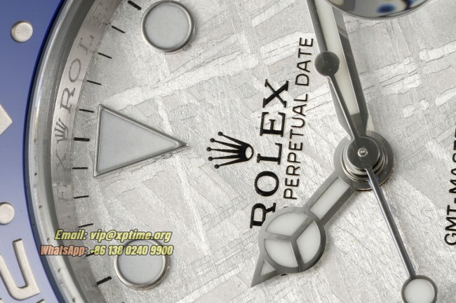 GMT Master II Blaken 40mm ARF Meteorite/Dot on Oys SS/SS Bracelet SH3285 Super Clone GMT Master II Blaken 40mm ARF Meteorite/Dot on Oys SS/SS Bracelet SH3285 Super Clone