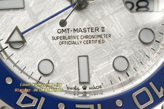 GMT Master II Blaken 40mm ARF Meteorite/Dot on Oys SS/SS Bracelet SH3285 Super Clone GMT Master II Blaken 40mm ARF Meteorite/Dot on Oys SS/SS Bracelet SH3285 Super Clone