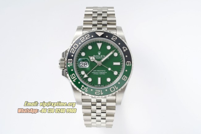 GMT Master II 126729 40mm ARF Green/Dot on Jub SS/SS Bracelet SH3285 Super Clone GMT Master II 126729 40mm ARF Green/Dot on Jub SS/SS Bracelet SH3285 Super Clone