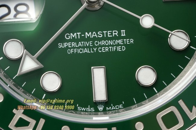 GMT Master II 126729 40mm ARF Green/Dot on Oys SS/SS Bracelet SH3285 Super Clone GMT Master II 126729 40mm ARF Green/Dot on Oys SS/SS Bracelet SH3285 Super Clone