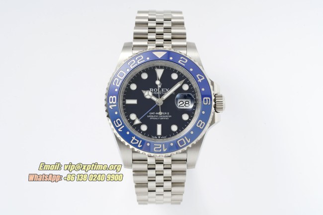 GMT Master II Blaken 40mm ARF Black/Dot on Jub SS/SS Bracelet SH3285 Super Clone GMT Master II Blaken 40mm ARF Black/Dot on Jub SS/SS Bracelet SH3285 Super Clone
