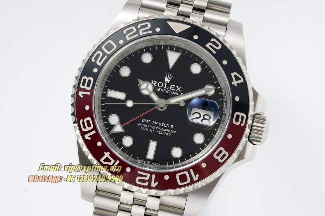 GMT Master II Blaken 40mm ARF Black/Dot on Jub SS/SS Bracelet SH3285 Super Clone GMT Master II Blaken 40mm ARF Black/Dot on Jub SS/SS Bracelet SH3285 Super Clone