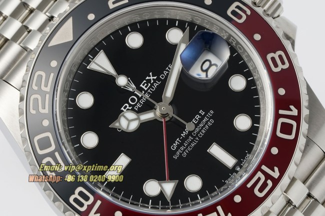 GMT Master II Blaken 40mm ARF Black/Dot on Jub SS/SS Bracelet SH3285 Super Clone GMT Master II Blaken 40mm ARF Black/Dot on Jub SS/SS Bracelet SH3285 Super Clone