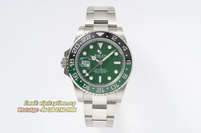 GMT Master II 126729 40mm ARF Green/Dot on Oys SS/SS Bracelet SH3285 Super Clone GMT Master II 126729 40mm ARF Green/Dot on Oys SS/SS Bracelet SH3285 Super Clone