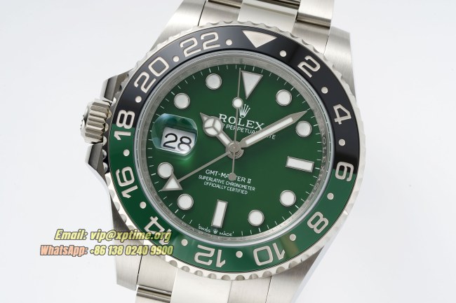 GMT Master II 126729 40mm ARF Green/Dot on Oys SS/SS Bracelet SH3285 Super Clone GMT Master II 126729 40mm ARF Green/Dot on Oys SS/SS Bracelet SH3285 Super Clone