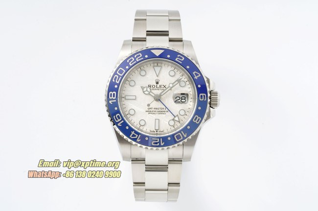 GMT Master II Blaken 40mm ARF Meteorite/Dot on Oys SS/SS Bracelet SH3285 Super Clone GMT Master II Blaken 40mm ARF Meteorite/Dot on Oys SS/SS Bracelet SH3285 Super Clone