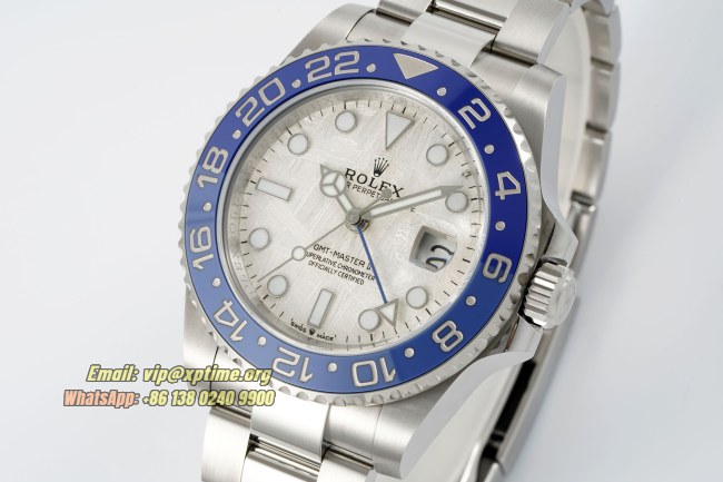 GMT Master II Blaken 40mm ARF Meteorite/Dot on Oys SS/SS Bracelet SH3285 Super Clone GMT Master II Blaken 40mm ARF Meteorite/Dot on Oys SS/SS Bracelet SH3285 Super Clone