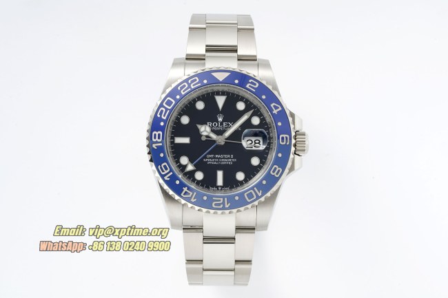 GMT Master II Blaken 40mm ARF Black/Dot on Oys SS/SS Bracelet SH3285 Super Clone GMT Master II Blaken 40mm ARF Black/Dot on Oys SS/SS Bracelet SH3285 Super Clone