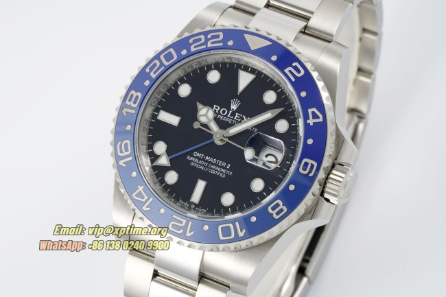 GMT Master II Blaken 40mm ARF Black/Dot on Oys SS/SS Bracelet SH3285 Super Clone GMT Master II Blaken 40mm ARF Black/Dot on Oys SS/SS Bracelet SH3285 Super Clone