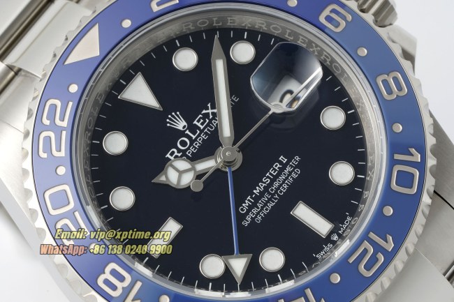 GMT Master II Blaken 40mm ARF Black/Dot on Oys SS/SS Bracelet SH3285 Super Clone GMT Master II Blaken 40mm ARF Black/Dot on Oys SS/SS Bracelet SH3285 Super Clone