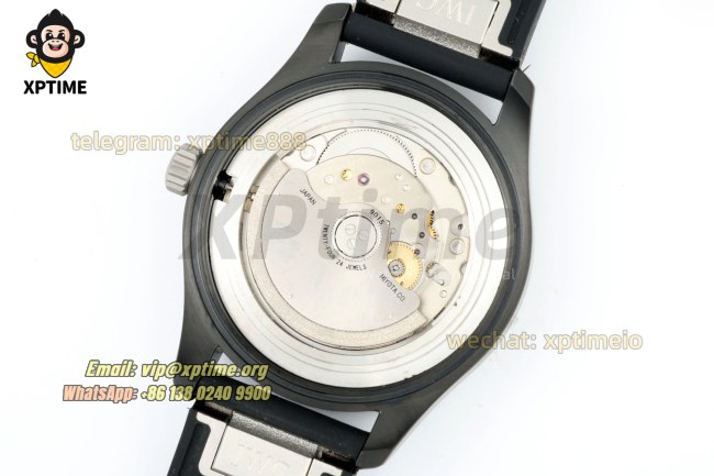 Pilot’s Ace 40mm BLSF Black/Numeral on DLC/RU Strap 9015 Pilot’s Ace 40mm BLSF Black/Numeral on DLC/RU Strap 9015
