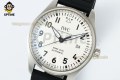 Pilot’s Watch Mark XVIII IW327010 40mm BLSF White/Numeral on SS/RU Strap 9015 Pilot’s Watch Mark XVIII IW327010 40mm BLSF White/Numeral on SS/RU Strap 9015