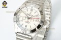 Chronomat GMT 40mm BLSF White/Stick on SS/SS Bracelet A2824 Chronomat GMT 40mm BLSF White/Stick on SS/SS Bracelet A2824