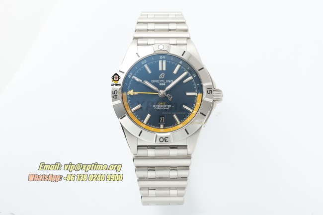 Chronomat GMT 40mm BLSF Blue/Stick on SS/SS Bracelet A2824 Chronomat GMT 40mm BLSF Blue/Stick on SS/SS Bracelet A2824