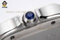 Santos De Cartier 40mm BVF Blue/Roman on SS/SS Bracelet MY9019 Santos De Cartier 40mm BVF Blue/Roman on SS/SS Bracelet MY9019