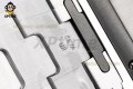Santos De Cartier 40mm BVF Gray/Roman on DLC/SS Bracelet MY9019 Santos De Cartier 40mm BVF Gray/Roman on DLC/SS Bracelet MY9019