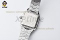 Santos De Cartier 40mm BVF Blue/Roman on SS/SS Bracelet MY9019 Santos De Cartier 40mm BVF Blue/Roman on SS/SS Bracelet MY9019