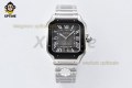 Santos De Cartier 40mm BVF Gray/Roman on DLC/SS Bracelet MY9019 Santos De Cartier 40mm BVF Gray/Roman on DLC/SS Bracelet MY9019