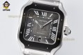 Santos De Cartier 40mm BVF Gray/Roman on DLC/SS Bracelet MY9019 Santos De Cartier 40mm BVF Gray/Roman on DLC/SS Bracelet MY9019