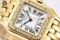 Panthere Secrete De Ladies 27mm BVF White/Roman on YG/YG Bracelet Quartz Panthere Secrete De Ladies 27mm BVF White/Roman on YG/YG Bracelet Quartz