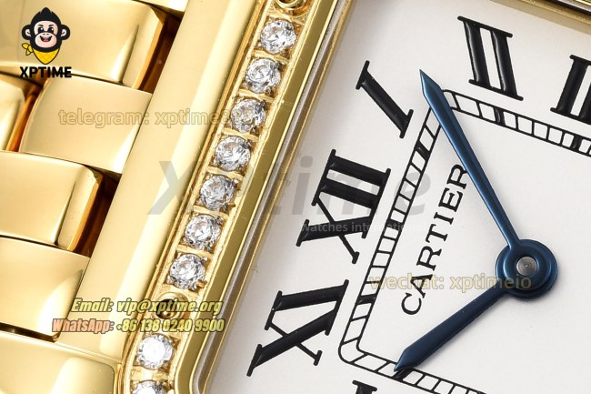 Panthere Secrete De Ladies 27mm BVF White/Roman on YG/YG Bracelet Quartz Panthere Secrete De Ladies 27mm BVF White/Roman on YG/YG Bracelet Quartz