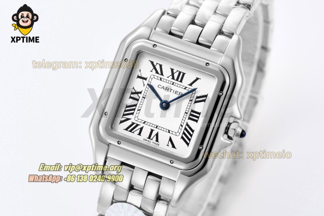 Panthere Secrete De Ladies 27mm BVF White/Roman on SS/SS Bracelet Quartz Panthere Secrete De Ladies 27mm BVF White/Roman on SS/SS Bracelet Quartz