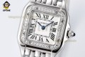 Panthere Secrete De Ladies 22mm BVF White/Roman on SS/SS Bracelet Quartz Panthere Secrete De Ladies 22mm BVF White/Roman on SS/SS Bracelet Quartz